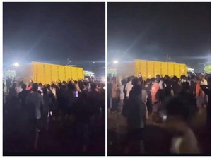 Truk Angkut BBM yang Diadang Warga Muratara Diduga untuk Buka Lahan