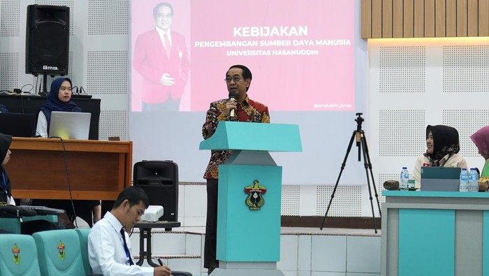 Rektor Unhas Jamaluddin Jompa. Dokumen Istimewa