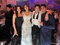 10 Penampilan Serba Hitam Artis di Resepsi Luna Maya, Siapa Paling Stunning?