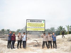 Operasti PETI Besar-besaran di Kuansing, 13 Rakit Langsung Dimusnahkan!
