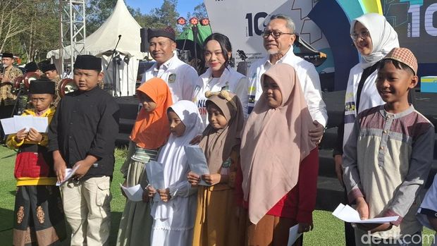 Utusan Khusus Presiden Bidang Pariwisata, Zita Anjani, memuji Banyuwangi sebagai salah satu kisah sukses pariwisata di Indonesia. (Brigitta Belia/detikcom)