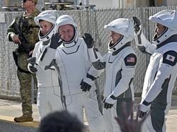 4 Astronaut Crew-11 Siap Terbang ke Stasiun Antariksa