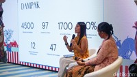Menariknya, penggunaan perangkat lunak dalam membuat batik ini tidak serta merta digunakan tanpa pemantauan khusus akan penggunaannya. Nancy mengungkapkan bahwa timnya sudah melakukan pendampingan dan pelatihan kepada 4.500 pengrajin batik di seluruh Indonesia.