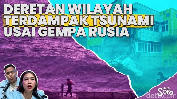 Besaran Dampak Tsunami Akibat Gempa 8.8 M Rusia