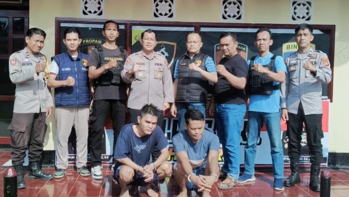 Dua pencuri motor di OKI ditangkap polisi
