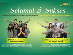 Olah Bonggol Jadi Jam Tangan dan Camilan, Mahasiswa UKDW Raih Hibah Kemdikti