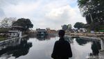 Penampakan Ikan Dewa di Cigugur Kuningan