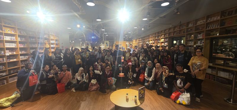 Indo Harry Potter Gelar Gathering di Gramedia Jalma, Blok M, Jakarta Selatan pada Kamis (31/7/2025).