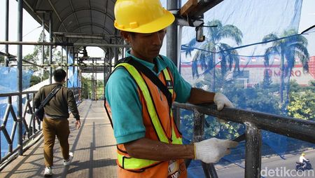 JPO Margaguna Pondok Indah Dipugar, Demi Warga Aman dan Nyaman