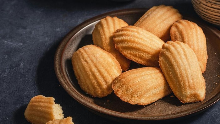 Kue Madeleine khas Paris, Prancis