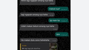 Ending-nya selalu hehe. Foto: TikTok/xyzlinabc  
