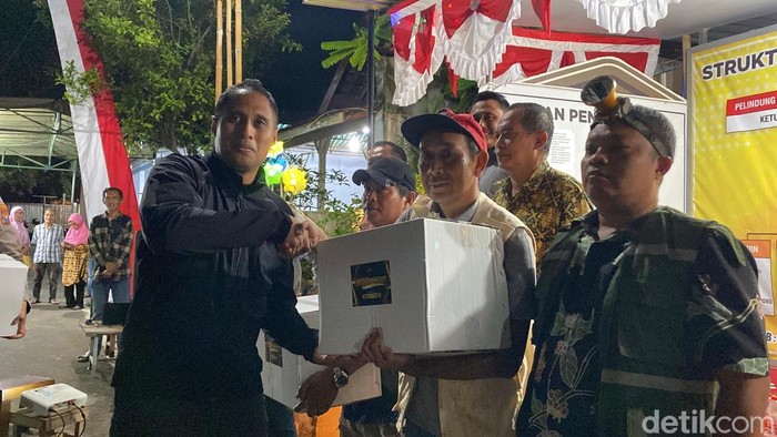 Lomba pos kamling Polres Blitar