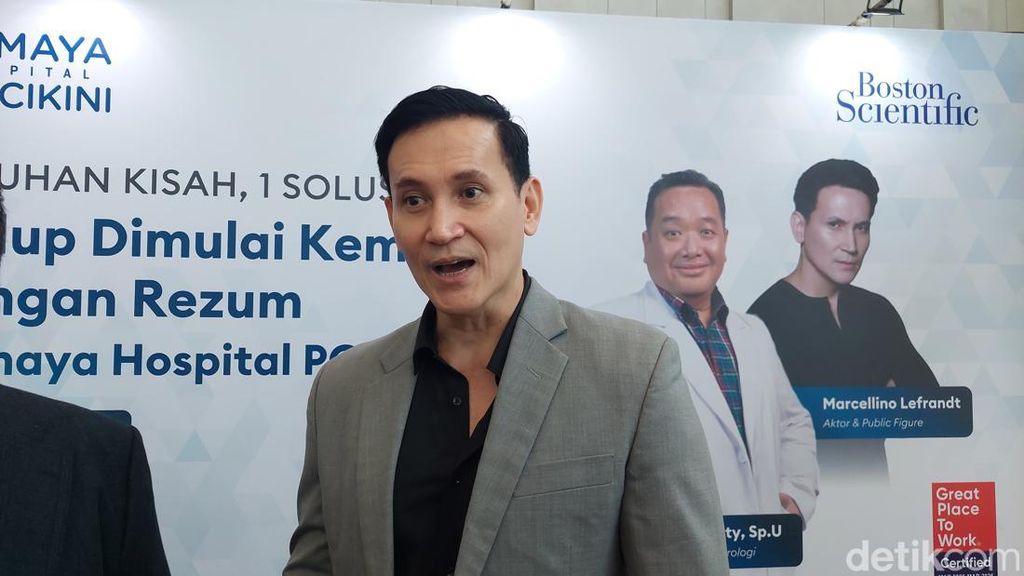 Marcelino Lefrandt Ajak Pria Gak Tabu dengan Kesehatan Prostat
