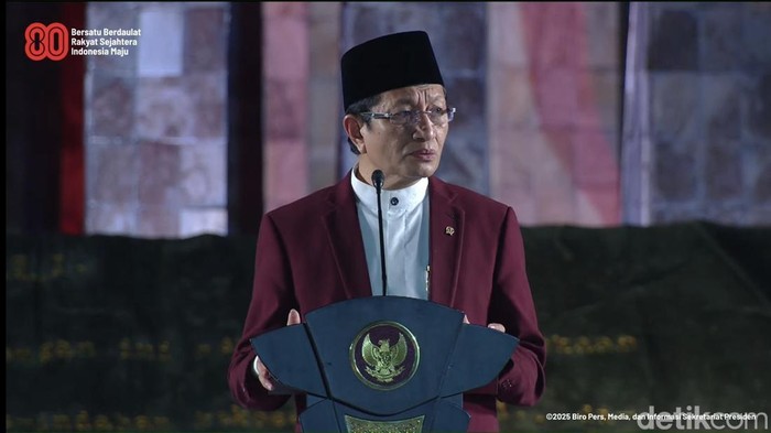 Menag Nasaruddi Umar (Dok. Tangkapan layar Setpres)