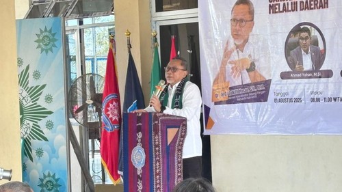 Menko Bidang Pangan Zulkifli Hasan (Belia/detikcom)