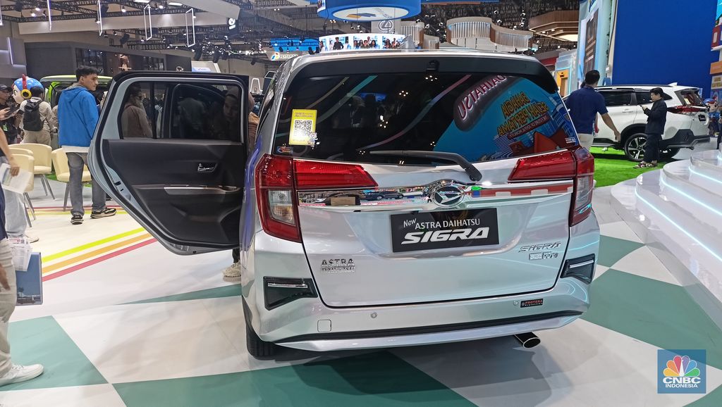 New Astra Daihatsu Sigra. (CNBC Indonesia/Ferry Sandi)