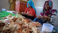 Peningkatan juga terjadi dari sisi volume ekspor. Tercatat, volume ekspor perikanan pada kuartal I/2025 mencapai 430.000 ton atau tumbuh 2,3% dibanding kuartal I/2024 sebanyak 420.000 ton. Foto: ANTARA FOTO/Putra M. Akbar