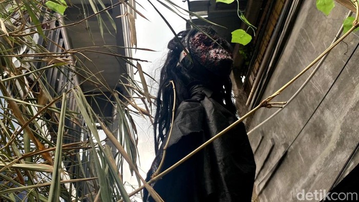 Penampakan desa hantu di Bandung.