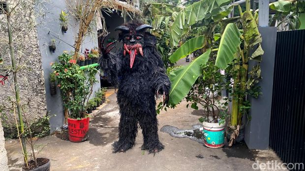 Penampakan desa hantu di Bandung.