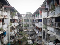 Potret Rusun Bidara Cina Rusak Tak Terawat