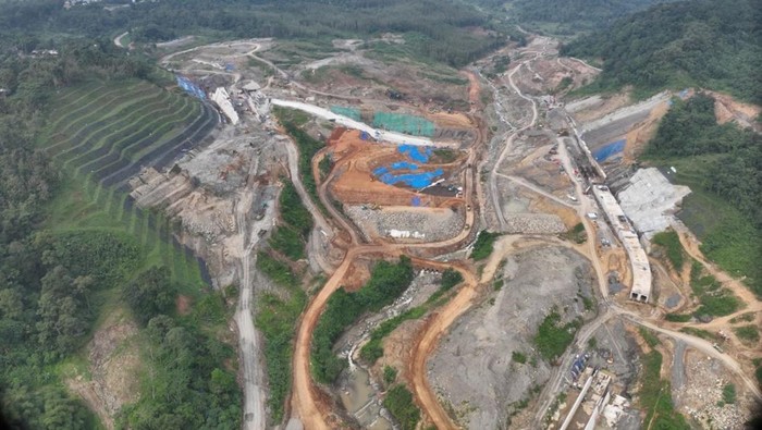 Proyek Rp 3,7 T Bendungan Cijurey Dikebut, Target Selesai 2028.
