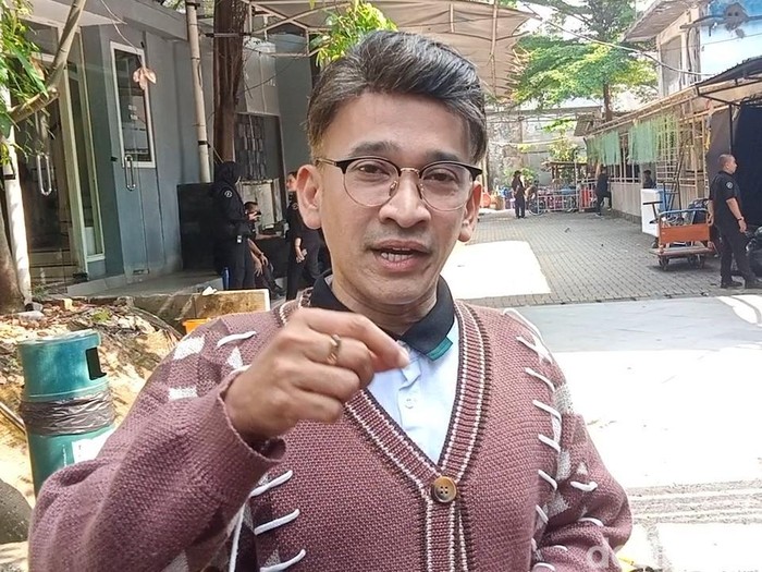 ruben onsu saat ditemui di kawasan Jakarta.