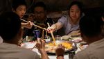 Sensasi Makan Hotpot di Bunker Perang Dunia II Chongqing
