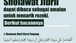 Sholawat Penarik Rezeki