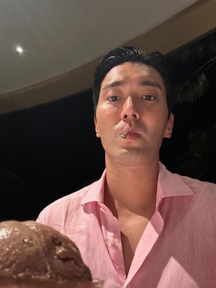 Siwon Choi liburan di Bali.