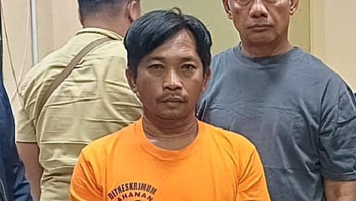 Tampang Salam Prayitno pembunuh pegawai koperasi di Lampung