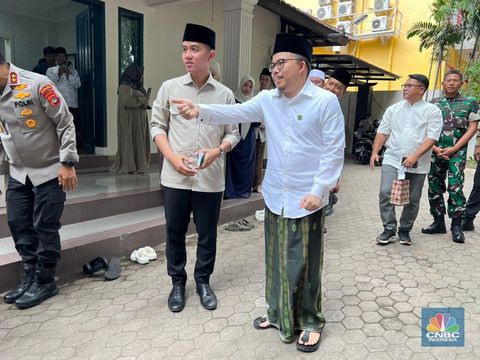Wapres Gibran Rakabuming melakukan kunjungan kerja di Lombok, NTB, Jumat (1/8/2025). (CNBC Indonesia/Halimatus Sa’diyah)