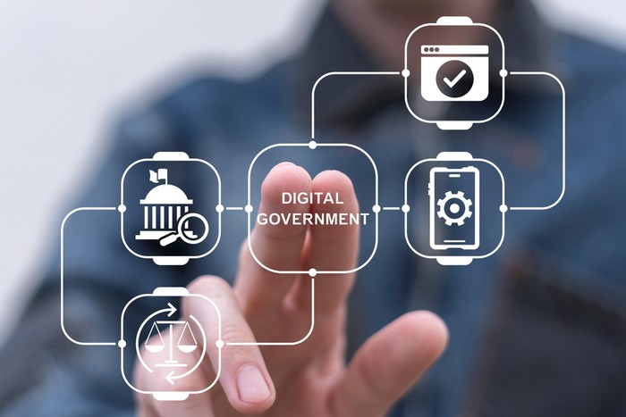 Ilustrasi Digital Government