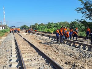 KA Argo Bromo Anjlok di Subang, 27 Perjalanan Kereta Dialihkan