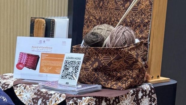 Kreasi batik asal Sukabumi yang ikut tampil di World Expo 2025 Osaka, Jepang