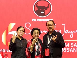 Megawati di Kongres PDIP: Saya Tak Butuh Kader Hanya Pandai Beretorika