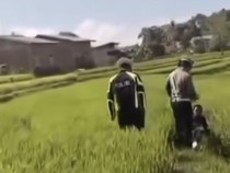 Hindari Sweeping, Pria di Sinjai Kabur Tinggalkan Motor Lalu Lari ke Sawah