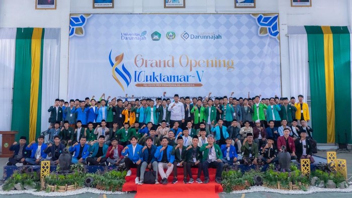 Muktamar ke-5 BEM Pesantren se-Indonesia di Pesantren Darunnajah, Jakarta Selatan (Jaksel).