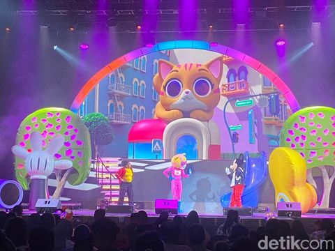Panggung Disney Junior Live on Tour: Lets Play! digelar di Tennis Indoor Senayan pada 1-2 Agustus 2025.