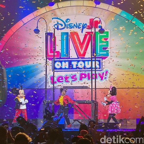 Panggung Disney Junior Live on Tour: Lets Play! digelar di Tennis Indoor Senayan pada 1-2 Agustus 2025.