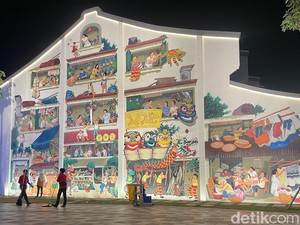Park Shanghai Surabaya, Destinasi Wisata Tiongkok Gratis di Pakuwon City