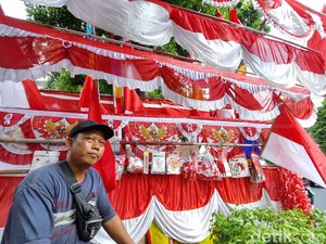 Pedagang Bingung Bendera One Piece Banyak Dicari: Malah Jadi Takut Saya