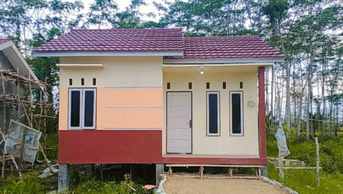 Penampakan rumah di Kota Kapuas Baru