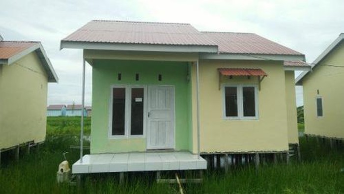 Penampakan rumah di Lily Permata Kapuas Blok B