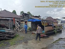 Ratusan Rumah Rusak dan 5 Warga Luka Akibat Angin Puting Beliung di Jambi