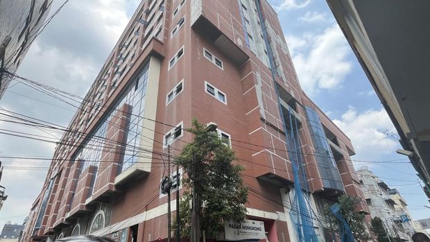 Suasana terkini Pasar Hongkong Medan. (Kartika Sari/detikSumut)