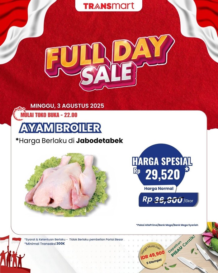 Transmart Full Day Sale