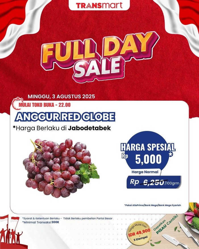 Transmart Full Day Sale
