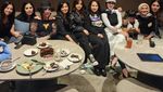 Venna Melinda Ultah, Gelar Makan Malam Bareng Keluarga dan Fuji