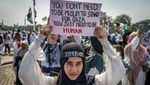 Suara Solidaritas untuk Gaza Menggema di Monas