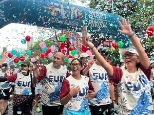 Ribuan Peserta Ramaikan Fun Walk & Run di Hari Terakhir GBN 2025